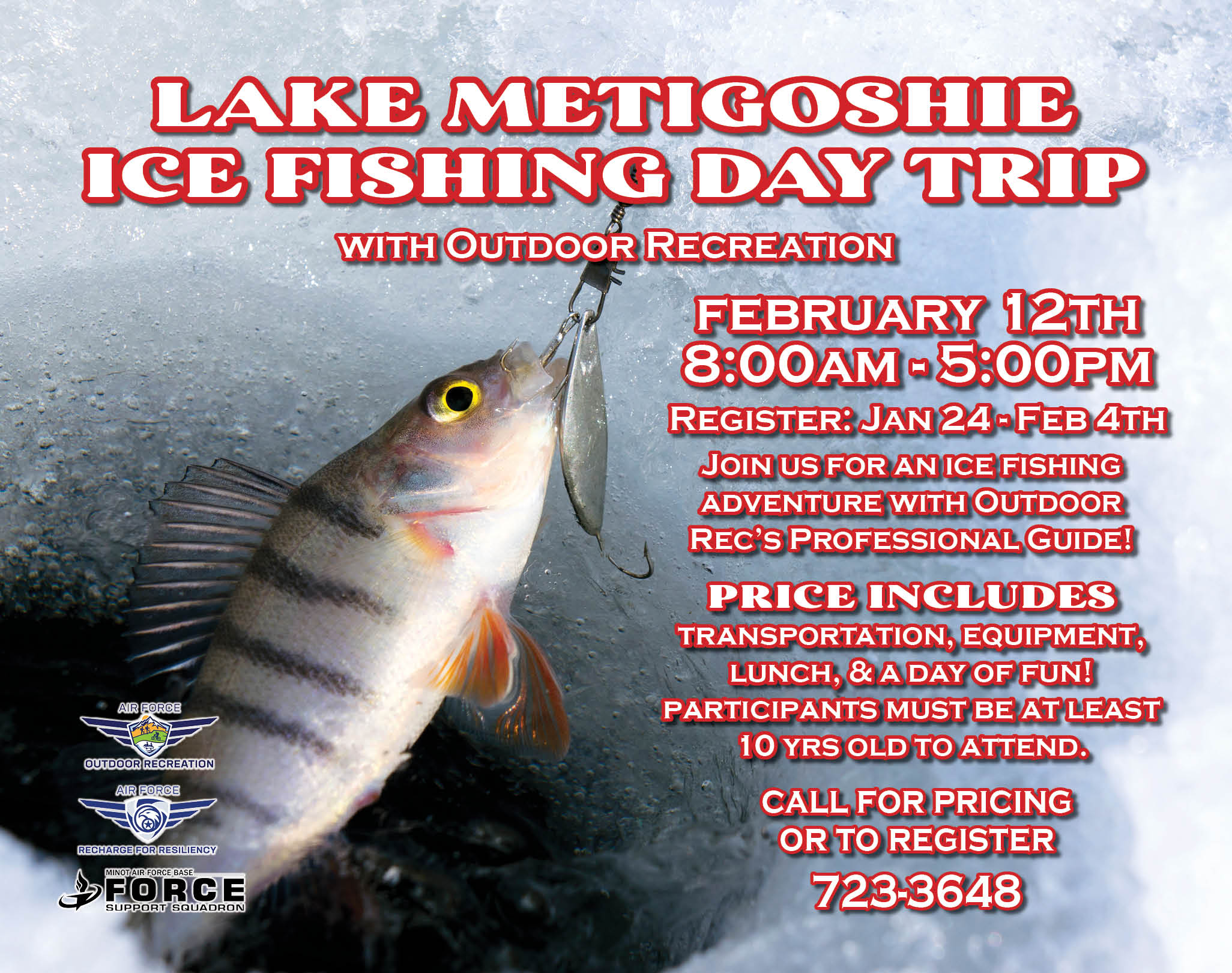 Ice Fishing Trip – 5th Force Support Squadron